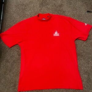 Golf Callaway Red Short Sleeve Tee